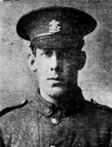 Lieutenant George Adams, 4th Welsh Regiment