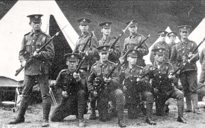 Soldiers of the King's Shropshire Light Infantry